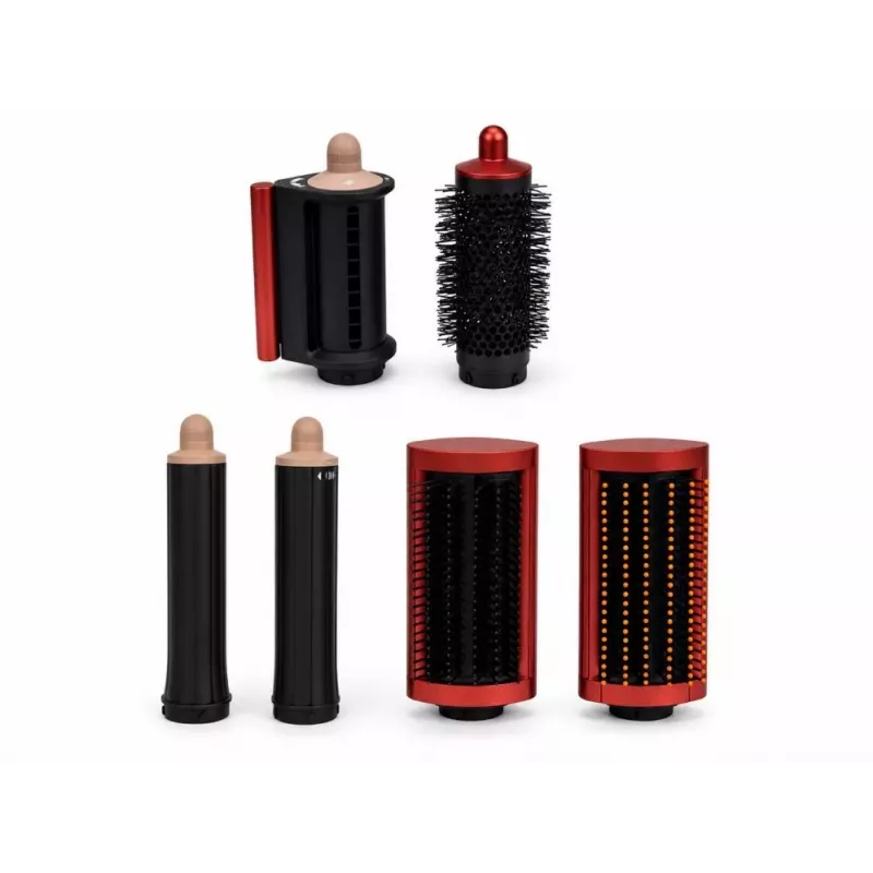iLike Air Styling System – 6-in-1 juuste kujundamise komplekt - võimsus 1200W roosa