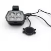 iLike 120dB Electric Bike Horn with Wired Remote Button, Waterproof Bicycle Horn for Bikes & E-Scooters