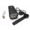 iLike Laetav Jalgratta Esituli 120dB Elektrilise Pasunaga, 300 Luumenit LED Jalgrattatuli, USB Laetav, Lenksu Kauglüliti