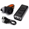 iLike JOHORSE USB-laetav jalgratta esituli, 400LM LED jalgratta esituli, kahekordne valgusvihk, alumiiniumkorpus, aku indikaator, veekindel jalgrattatuli