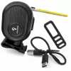 iLike JOWORSE laetav COB LED jalgratta tagatuli, USB-C jalgratta tagumine ohutustuli, 300mAh veekindel jalgratta hoiatusvalgus
