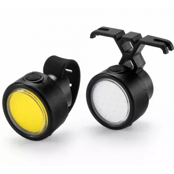 iLike 2TK Jalgratta esi- ja tagatulede komplekt – USB-laetavad LED-jalgrattatuled mägi- ja maanteeratastele, elektriratastele, tõukeratastele, e-tõukeratastele, lasteratastele