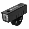 iLike JOHORSE USB-laetav jalgratta esituli, suure heledusega LED-jalgratta esituli, IPX4 veekindel, ABS-kest, lihtne kinnitus lenksule