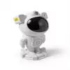 iLike Astronaut Smart LED Lamp with Bluetooth Speaker, RGB Night Light, Remote Control, 360° Rotating Head White