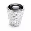 iLike Crystal Touch RGB LED Lamp with Bluetooth Speaker, Ambient Night Light, Remote Control