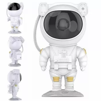 iLike A1 Astronaut 360 Degree Rotate Head Star Sky & Nebula Projector with Remote