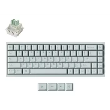 Keychron Q16 HE 8K mehaaniline klaviatuur - Heleroheline - Täissuuruses - Gateron Hall Effect lülitid - USB-C juhtmega - 8000 Hz päringusagedus