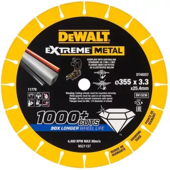 DEWALT DT40257-QZ Extreme Runtime Diamond Blade 125 mm