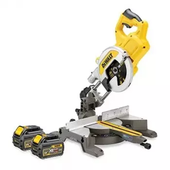 DEWALT DCS777T2-QW 216mm 54V XR FLEXVOLT Juhtmeta Kaldasaag 2 x 6.0Ah Akuga, Kiirlaadija ja 40T TCT Teraga