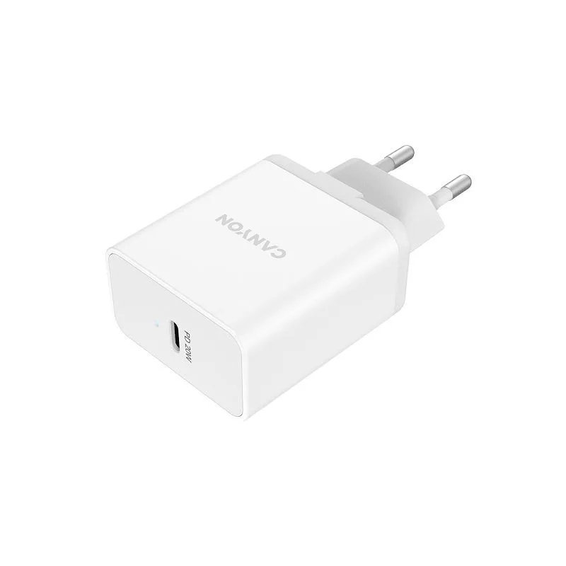 Canyon seinadapter H-20 USB-C 20W Valge
