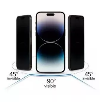 iLike Samsung Galaxy S23 FE Karastatud Privaatsusklaas Must