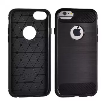 GreenGo Carbon Series Tagakaas Samsung Galaxy Note 8 jaoks, Must, TPU, Matt süsinikkiud tekstuur