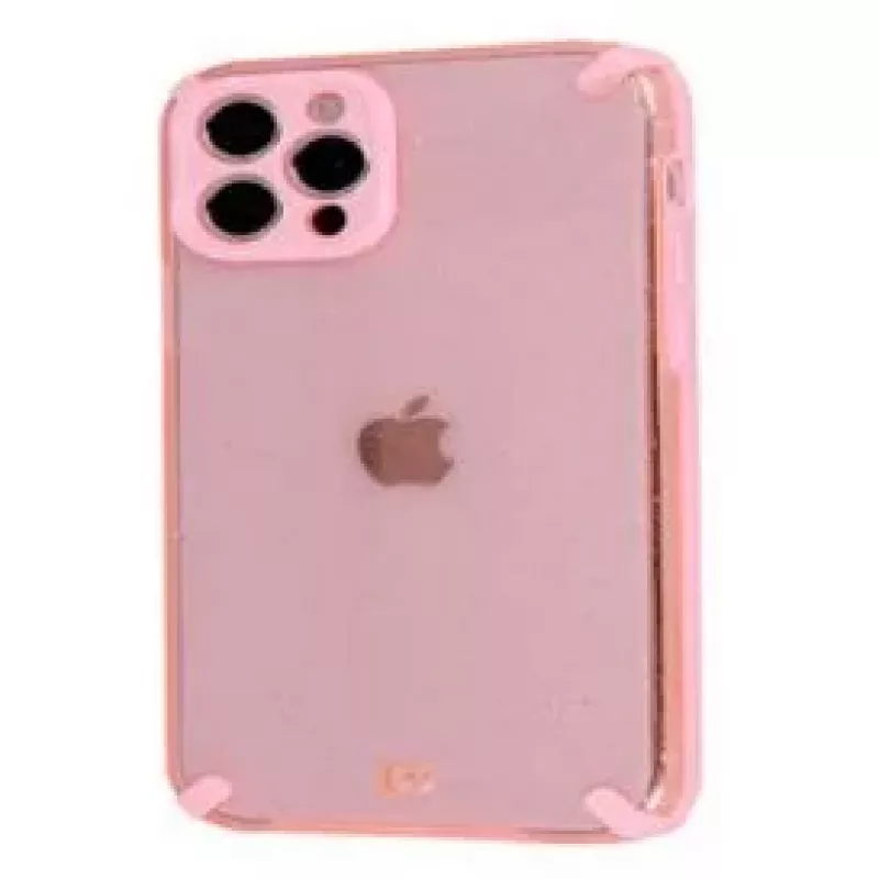 iLike Apple iPhone 12 Pro Armor Glitter Case Pink