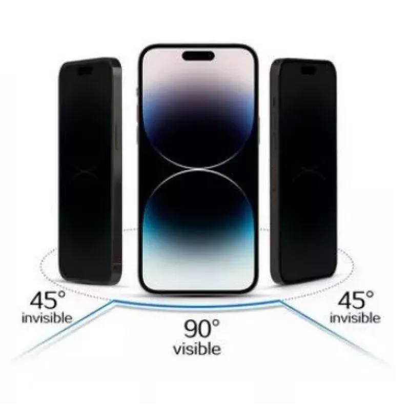 iLike Samsung Galaxy A54 5G privaatsusklaasist ekraanikaitse must