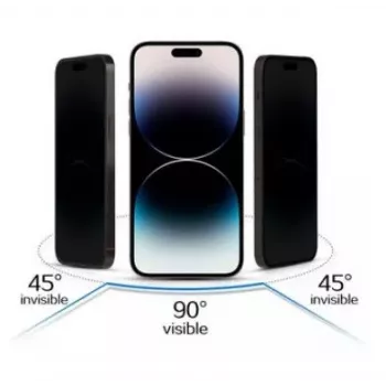 iLike Samsung Galaxy A54 5G privaatsusklaasist ekraanikaitse must