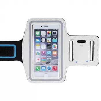 iLike Universal Arm Case Premium 4.8 inch Valge