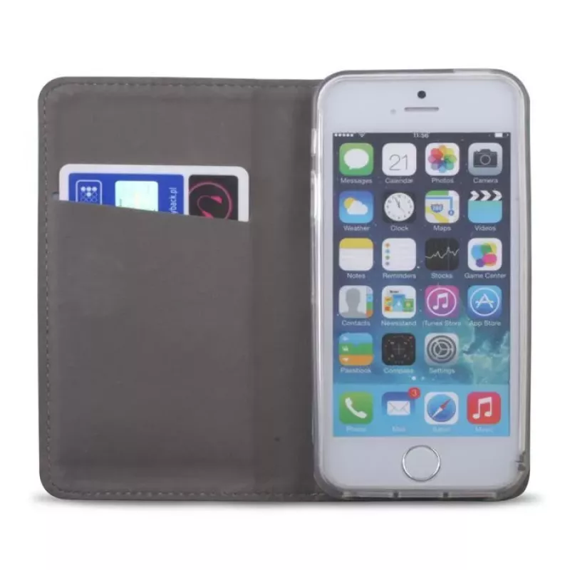 GreenGo Honor 5x Smart Magnet Wallet Flip Case Gold