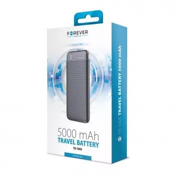Forever Power Bank TB-100S 5000 mAh Must