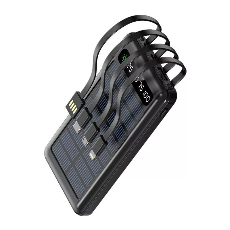 Setty Solar Power Bank SLR-100 10000 mAh Must