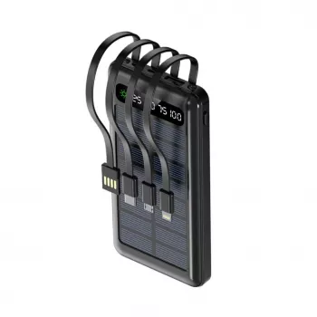 Setty Solar Power Bank SLR-100 10000 mAh Must