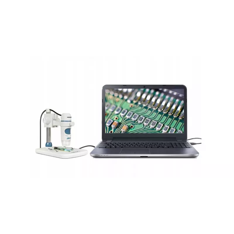 Delta Optical Smart 5MP Pro Digitalmikroskoop 20-300x USB 2.0 metallaluse ja analüüsitarkvaraga