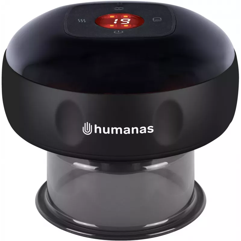 Humanas BB01 Plus Must Cupping Cup - Tselluliidivastane Massaažitops