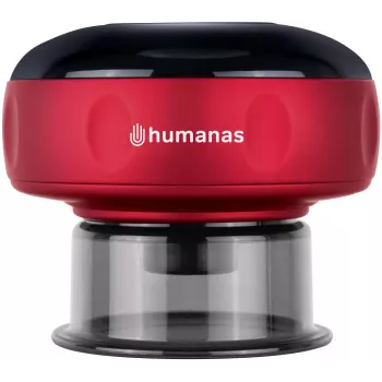 Humanas BB01 Plus elektrooniline kupumassaažiseade - punane