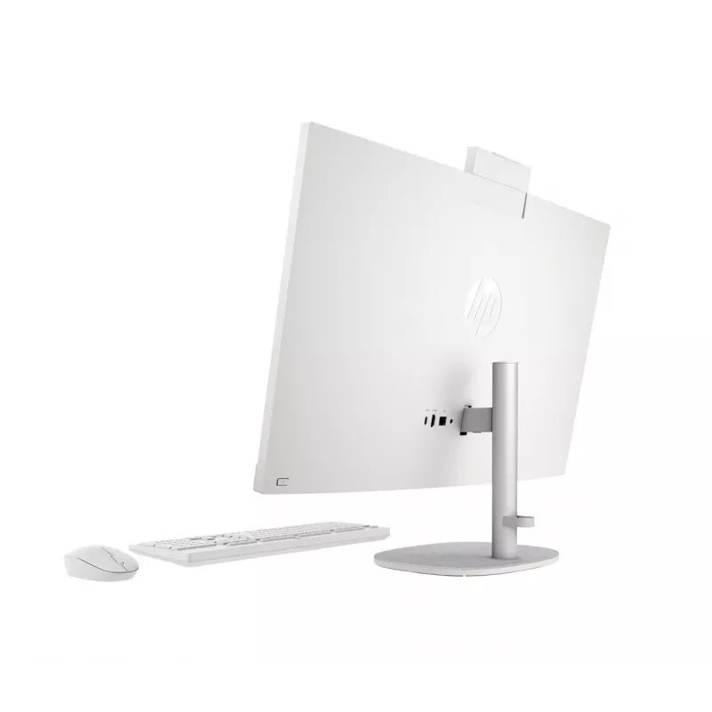 HP AiO 27-ct2004nw All-in-One PC, AMD Ryzen AI 5 330, 27 inch FHD IPS Anti-Glare, 16GB DDR5, 512GB SSD, AMD Radeon 820M, 1080p IR Webcam, Windows 11, Shell White/Light Gray, 2-Year Warranty