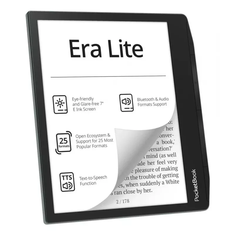 PocketBook Era Lite 710 7 inch 16GB Wi-Fi E-luger Stone Green