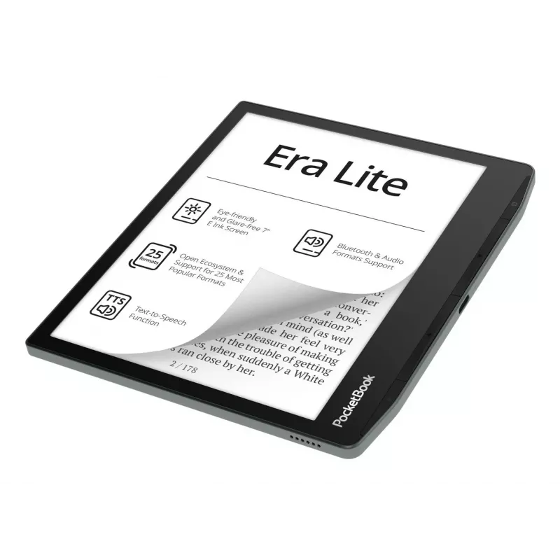 PocketBook Era Lite 710 7 inch 16GB Wi-Fi E-luger Stone Green
