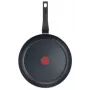 TEFAL Easy Plus Praepann 24 cm, fikseeritud käepide, must, titaanist mittekleepuv, mitte induktsioon