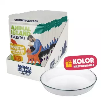 ANIMAL ISLAND NEW JELLY EVERYDAY 12x85g koos söötmisaluse
