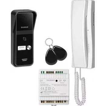 ORNO OR-DOM-BA-935ZD/W 2-juhtmeline audiouksekontrolli komplekt ühepereelamule, valge