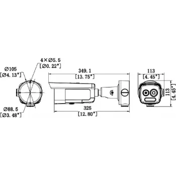 Hikvision HM-TD2618-10/G0/T1A termo- ja optiline võrgukaamera