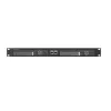 Rackmount.IT komplekt Dell OptiPlex MFF jaoks - 1U 19-tolline riiulikinnitusklamber, must