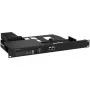 Rackmount.IT komplekt Dell OptiPlex MFF jaoks - 1U 19-tolline riiulikinnitusklamber, must