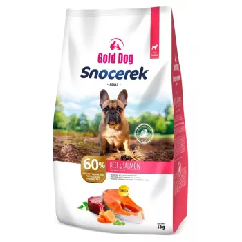 GDD Gold Dog Snocerek Small Breeds Beef & Salmon kuiv koeratoit 5kg