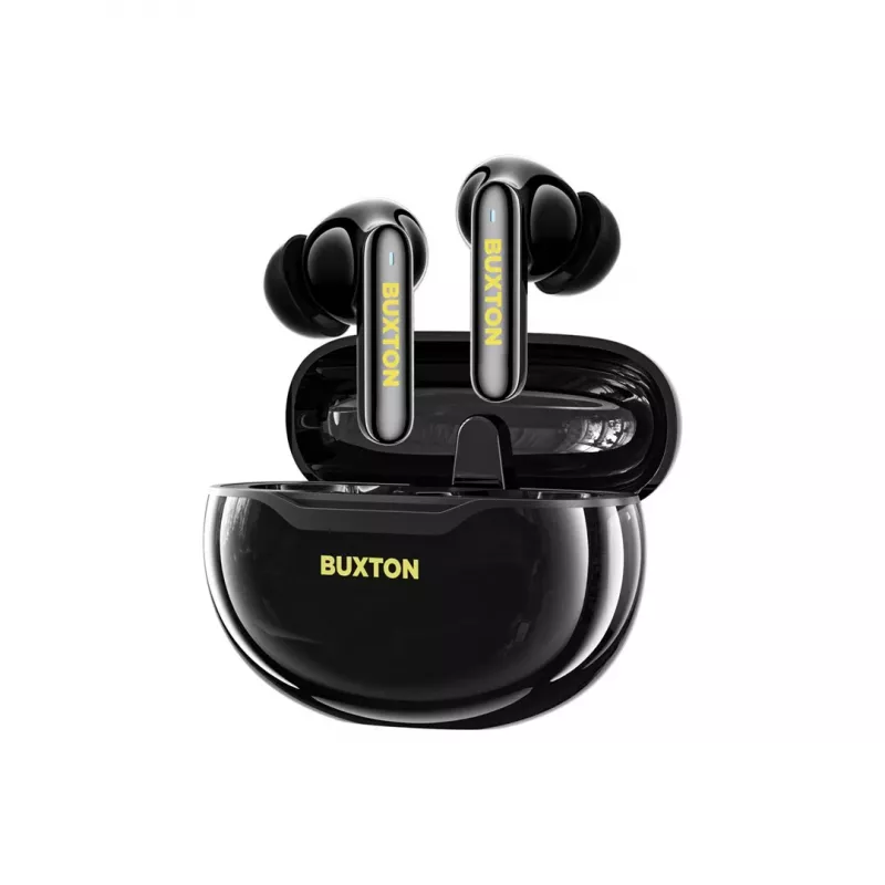 BXT Buxton BTW 7200 Black Tuya - Juhtmeta kõrvaklapid kõrvaklapikarbiga, must, Bluetooth 5.2, IPX4, puutetundlik juhtimine, Tuya Smart App