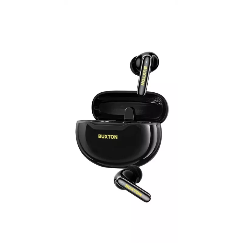 BXT Buxton BTW 7200 Black Tuya - Juhtmeta kõrvaklapid kõrvaklapikarbiga, must, Bluetooth 5.2, IPX4, puutetundlik juhtimine, Tuya Smart App