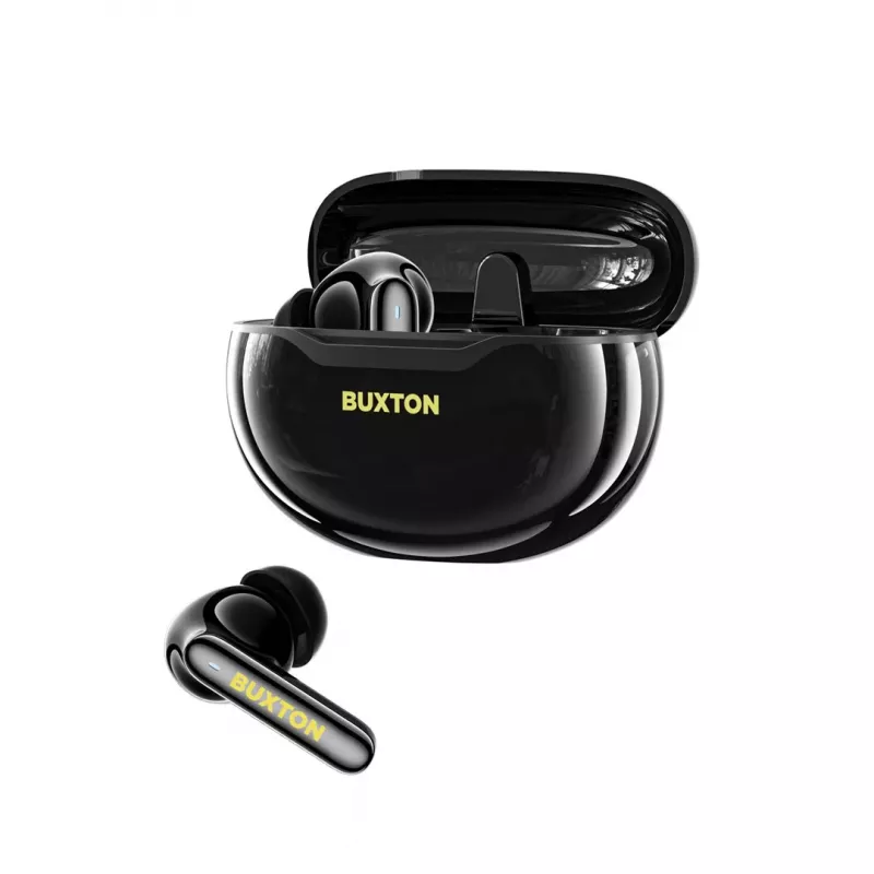 BXT Buxton BTW 7200 Black Tuya - Juhtmeta kõrvaklapid kõrvaklapikarbiga, must, Bluetooth 5.2, IPX4, puutetundlik juhtimine, Tuya Smart App