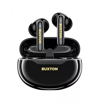 BXT Buxton BTW 7200 Black Tuya - Juhtmeta kõrvaklapid kõrvaklapikarbiga, must, Bluetooth 5.2, IPX4, puutetundlik juhtimine, Tuya Smart App