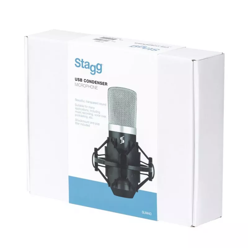 SGG Stagg SUM40 Kondensaatormikrofon USB