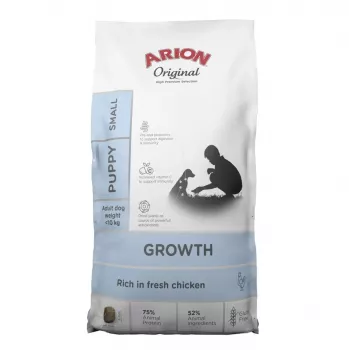 AIN ARION Original Puppy Small Growth Chicken - Kuiv koeratoit - 7 kg