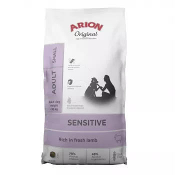 AIN ARION Original Sensitive Small Lamb Mono - Kuiv koeratoit - 7kg
