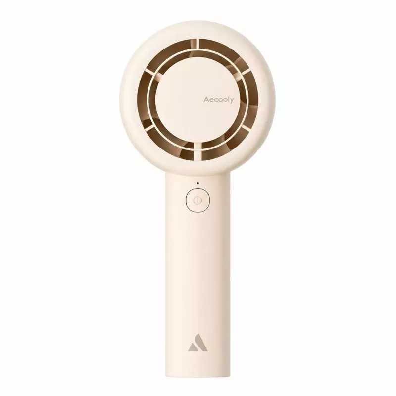 AEL Aecooly Halo 01 kaasaskantav käeshoitav ventilaator, beež