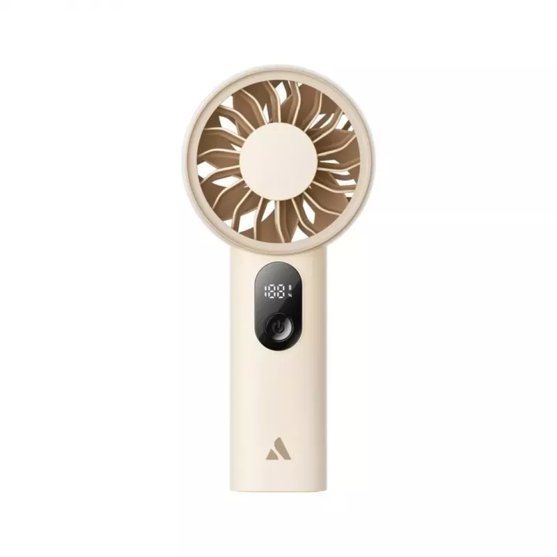 AEL AECOOLY Halo 03 kaasaskantav käeshoitav ventilaator, beež
