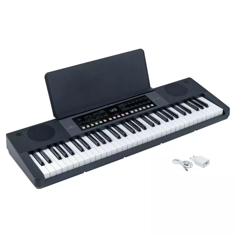 KYL Soundsation KeyLi-61 klaviatuur - 61 puutetundlikku klahvi, 300 tooni, USB-MIDI, must