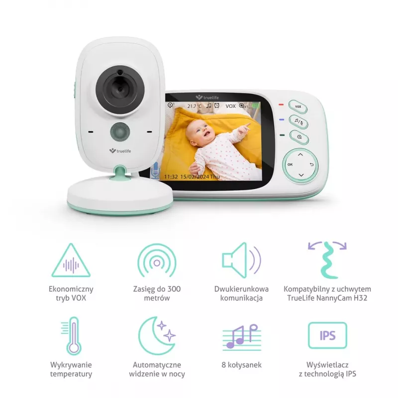 TLF TrueLife NannyCam H32 Pro beebimonitor