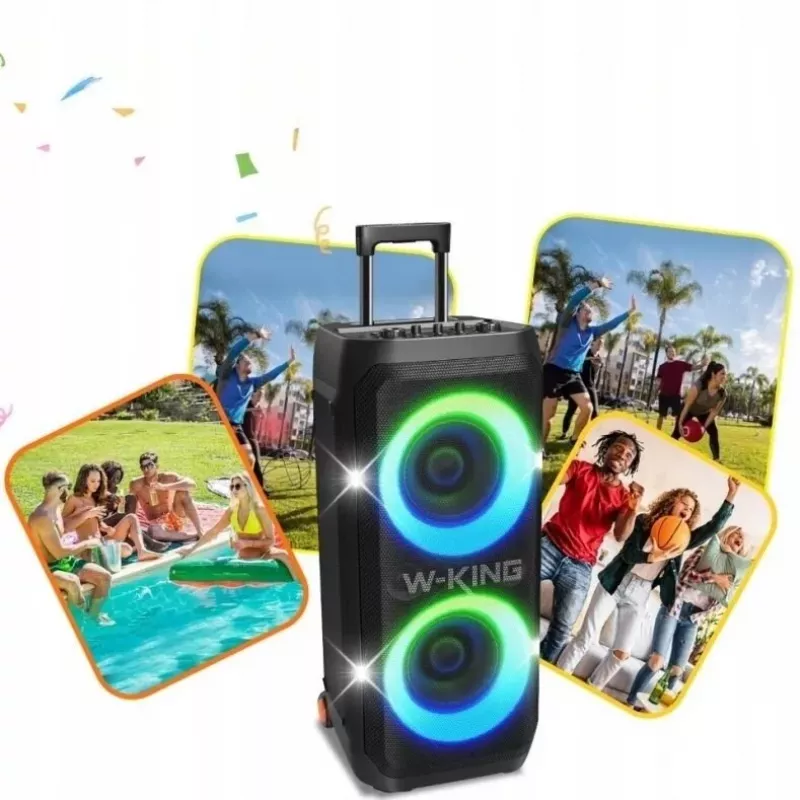 W-KING T12 juhtmeta Bluetooth kõlar – must