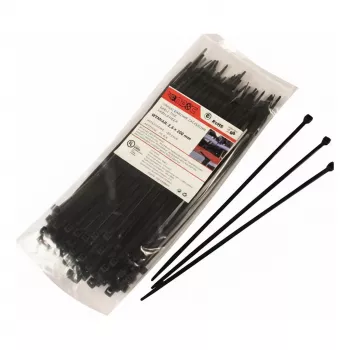 WKK Mustad UV-stabiliseeritud nailonist kaablisidemed 300x3,6mm 100 tk pakk